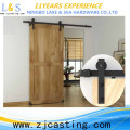 Porte coulissante intérieure en bois avec quincaillerie pour appartement